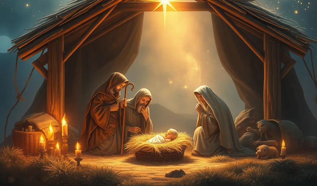 Congratulations on the birth of Jesus Christ and Christmas